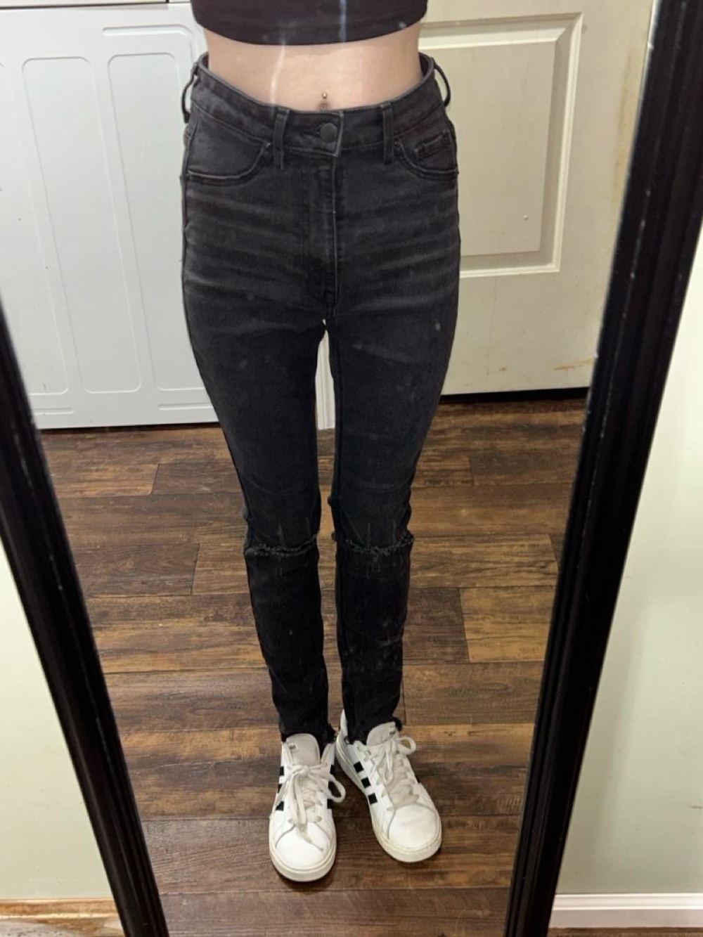 American Eagle Outfitters High-Rise Black Jeggings